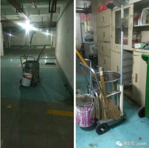 武漢江城清洗服務有限公司永清城項目保潔員工變廢為寶，開源節(jié)流